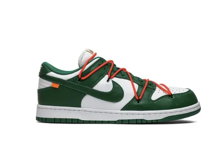 Dunk Low Off-White Pine Green Reps