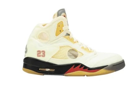 OFF-WHITE X AIR JORDAN 5 SAIL reps