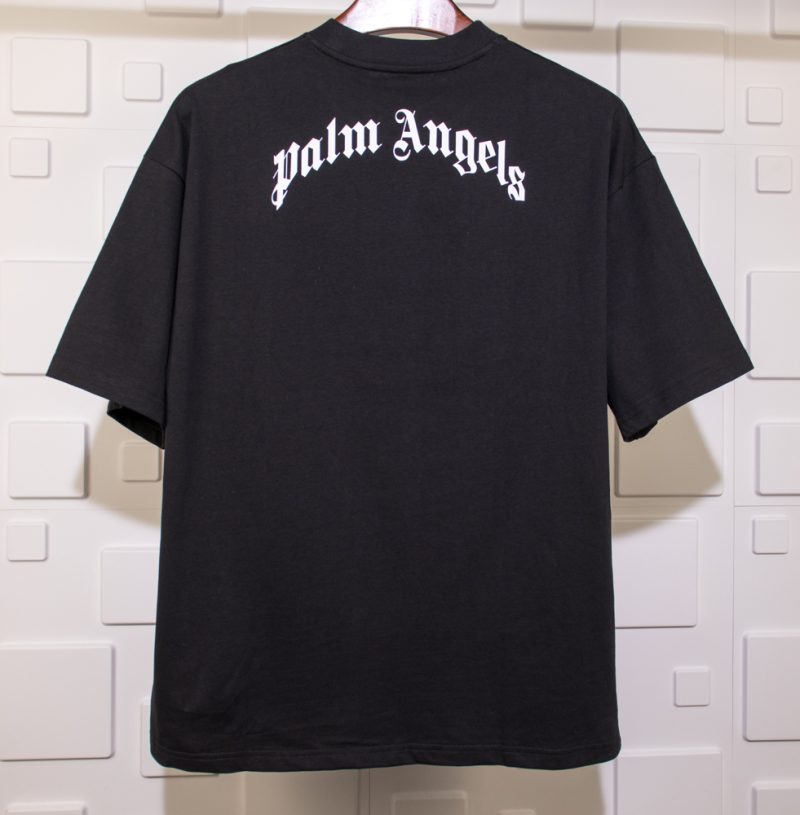 PALM ANGELS Black Bear T-Shirt Replica