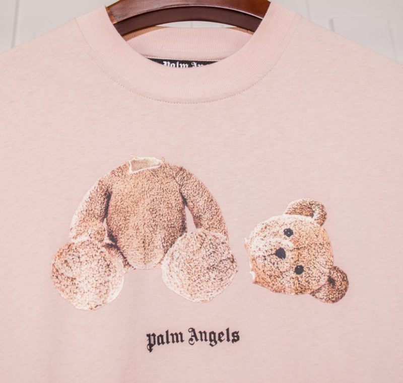 PALM ANGELS Black Bear T-Shirt Replica