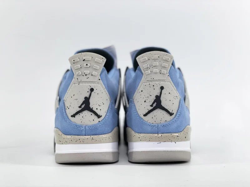 Jordan 4 Retro University Blue Reps back