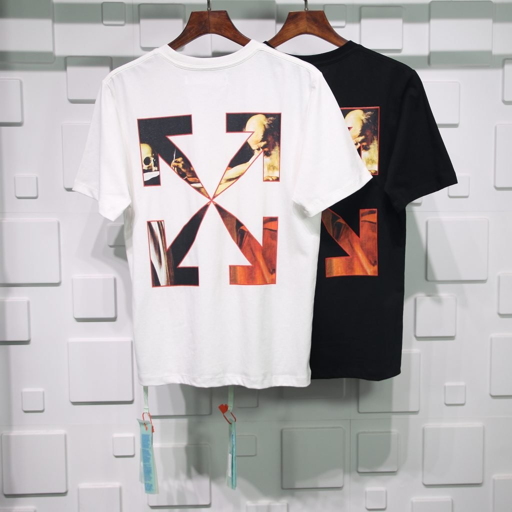 OFF-WHITE C/O VIRGIL ABLOH COTTON-JERSEY T-SHIRT REPLICA - HypeUnique Reps