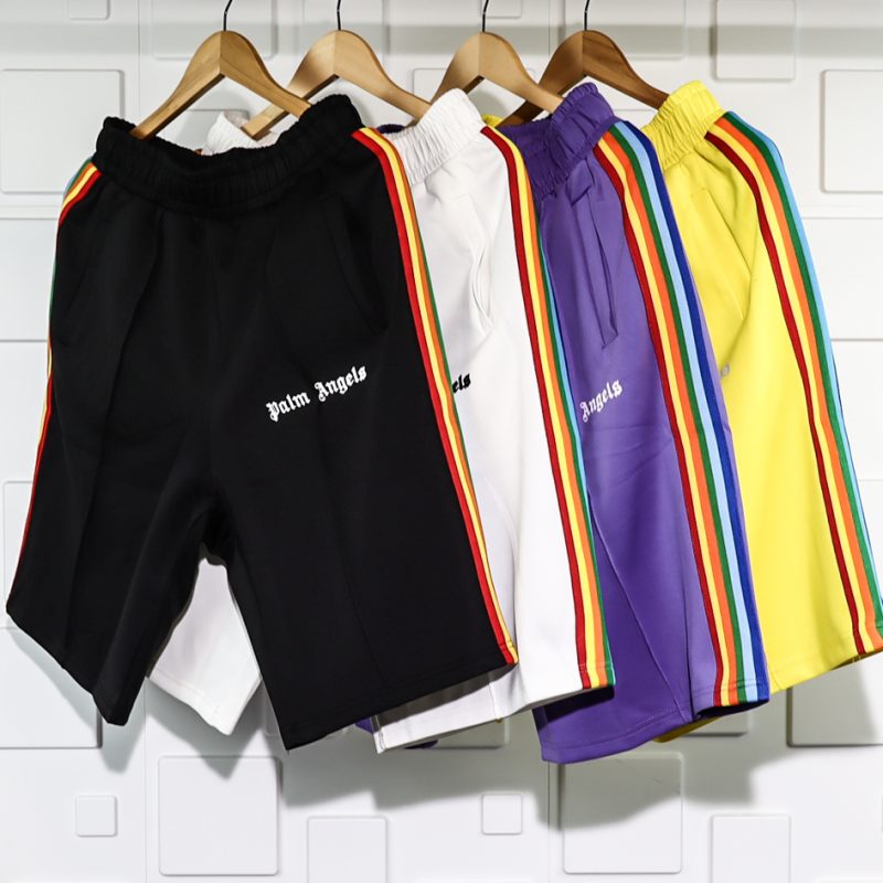 PALM ANGLES RAINBOW TRACK SHOR