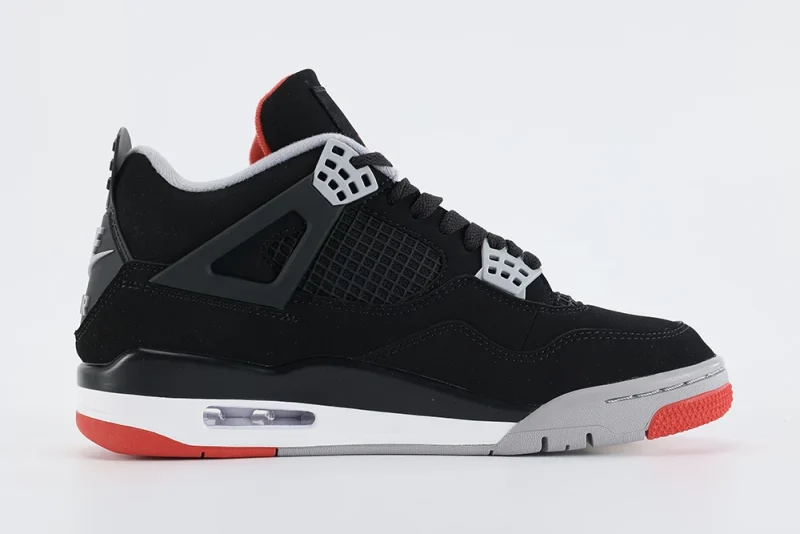 Air Jordan 4 Retro Bred Replica inside