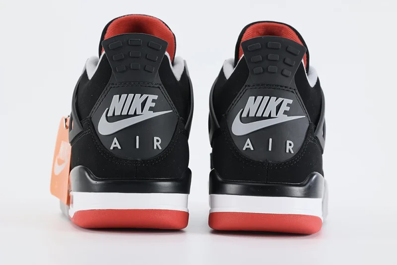 Air Jordan 4 Retro Bred Reps Heel