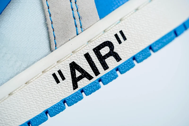 AIR JORDAN 1 OFF-WHITE BLUE “UNC” UNIVERSITY BLUE REPLICA