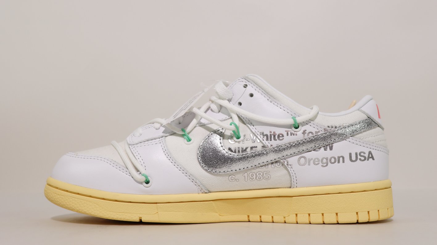 Dunk Low Off-White Lot 1 Replica