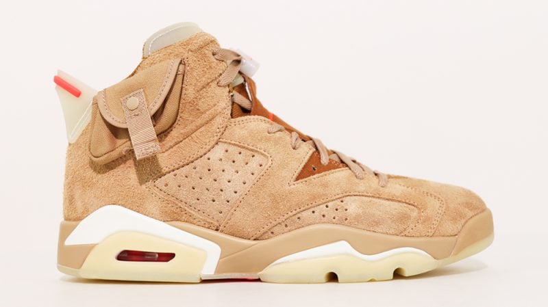 Jordan 6 Retro Travis Scott British Khaki Reps