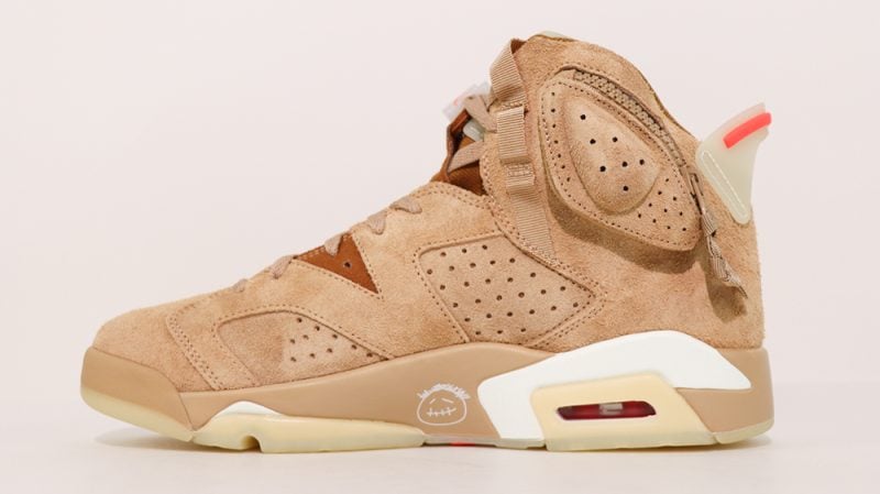 Jordan 6 Retro Travis Scott British Khaki Reps