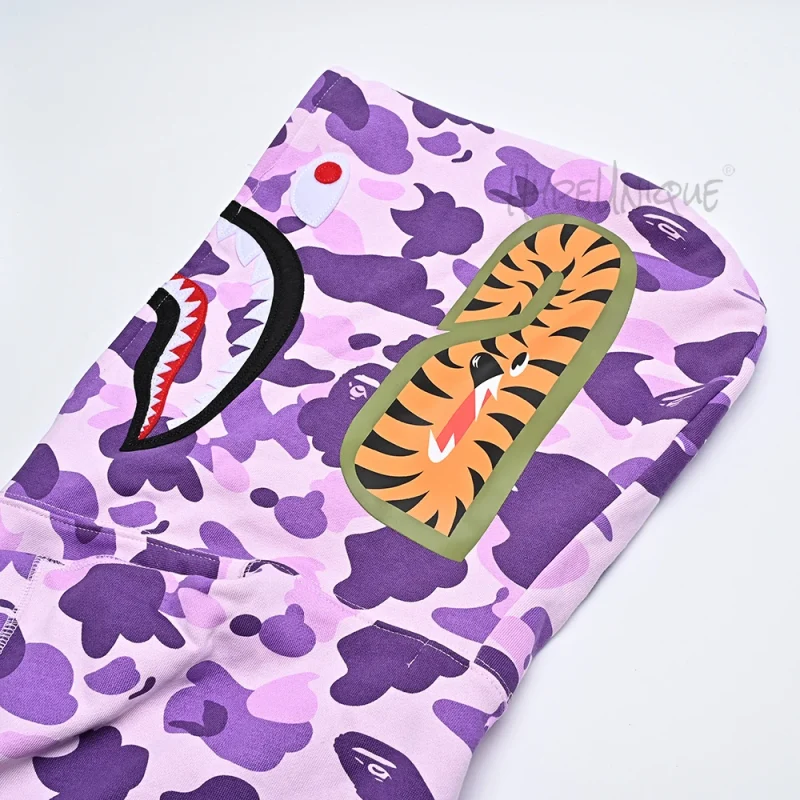 Pink Ghost Hoodie Bape