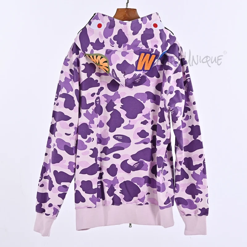 Pink Ghost Hoodie Bape