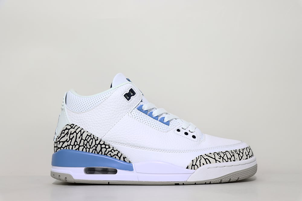 Jordan 3 Quality Reps UNC (2020)