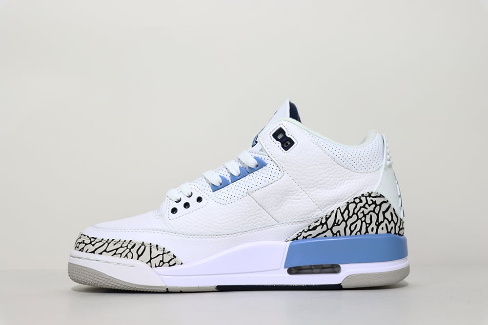 Jordan 3 Quality Reps UNC (2020)