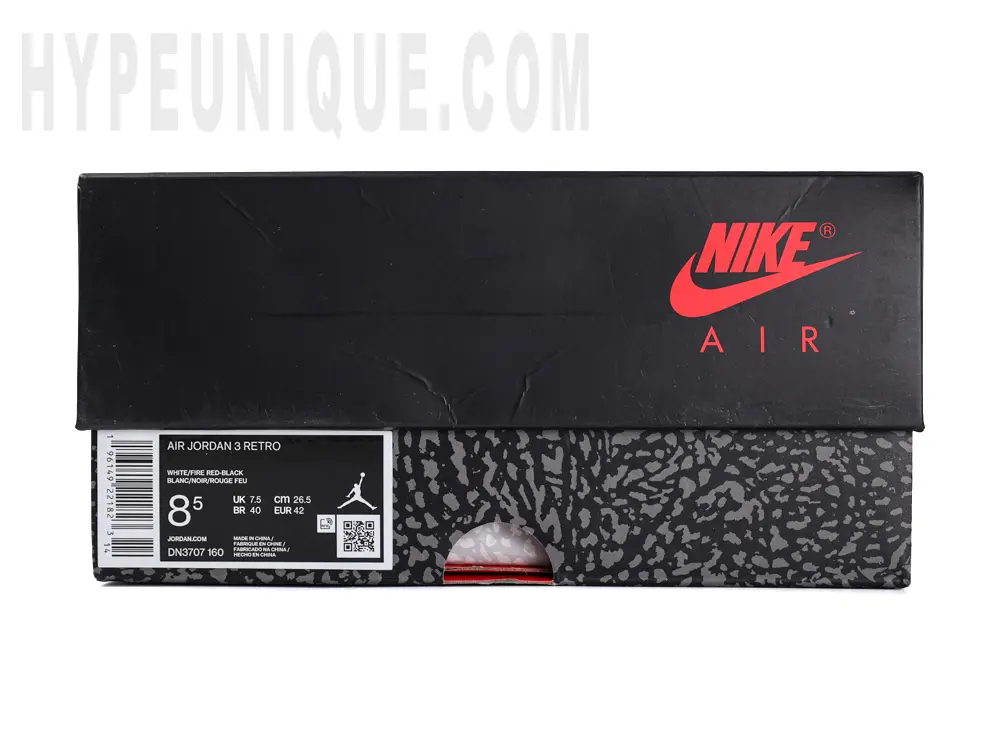 TbKicks Jordan 3 Retro ‘Cardinal Red’