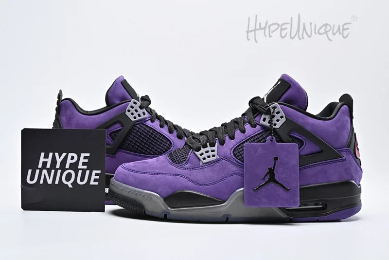 Travis Scott x Air Jordan 4 “Purple"