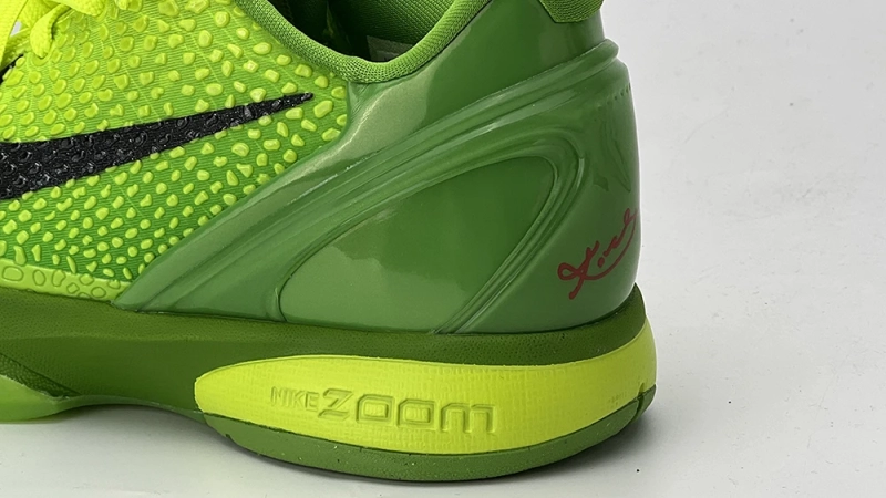 Kobe 6 Protro Grinch replica