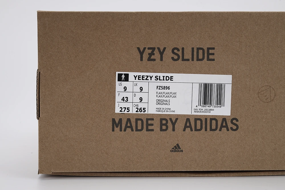 Yeezy Slide "Flax" GX6141 MATTE VERSION