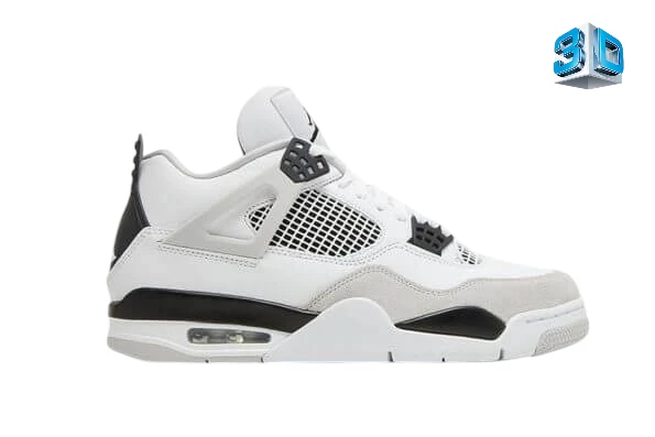 Air Jordan 4 Retro 'Military Black' High Quality Replica