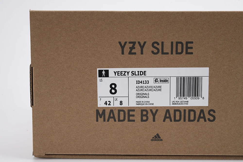 Yeezy Slide "AZURE" ID4133 MATTE