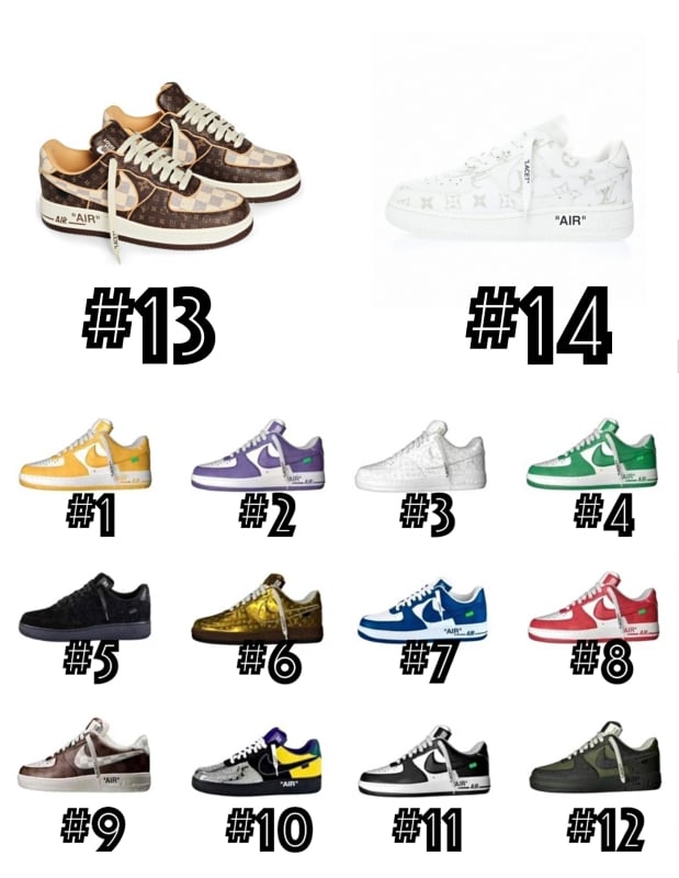 AIR FORCE 1 LUXURY BRAND NAME