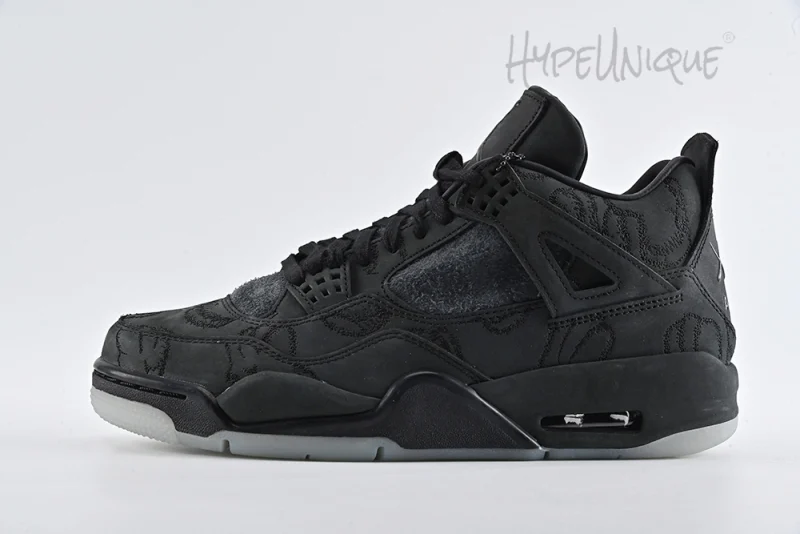 Air Jordan 4 Retro Kaws Black Replica10