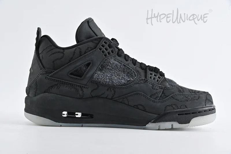 Air Jordan 4 Retro Kaws Black Replica10