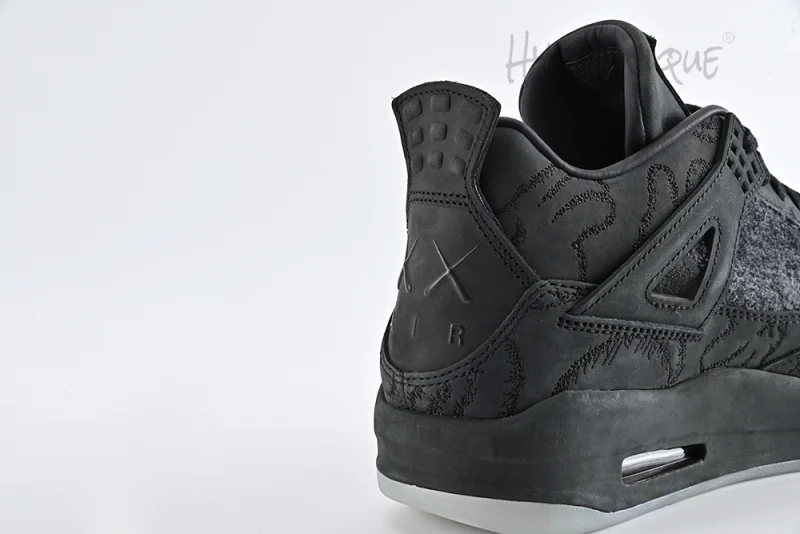 Air Jordan 4 Retro Kaws Black Replica10