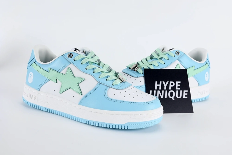 A Bathing Ape Bape Sta Pastel Blue Quality Reps