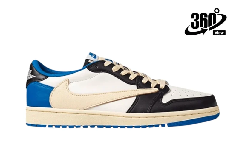 Travis Scott Fragment Design Jordan 1 Reps Low