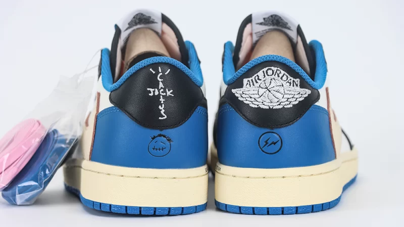 Travis Scott x fragment design x Jordan 1 Low Reps