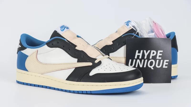 Travis Scott x fragment design x Jordan 1 Low Reps