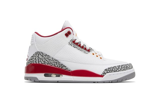 AIR JORDAN 3 RETRO 'CARDINAL RED' - HypeUnique Reps