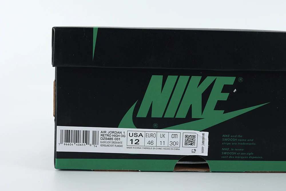 Air Jordan 1 High OG Lucky Green Reps