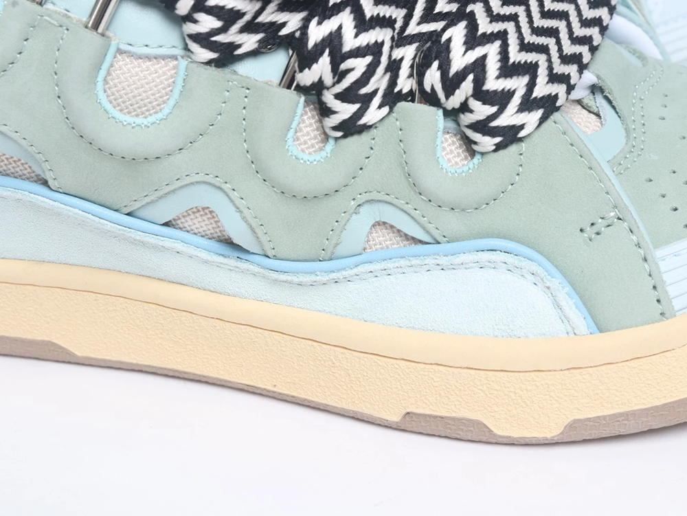 Lanvin Curb Sneaker 'Light Blue' Reps