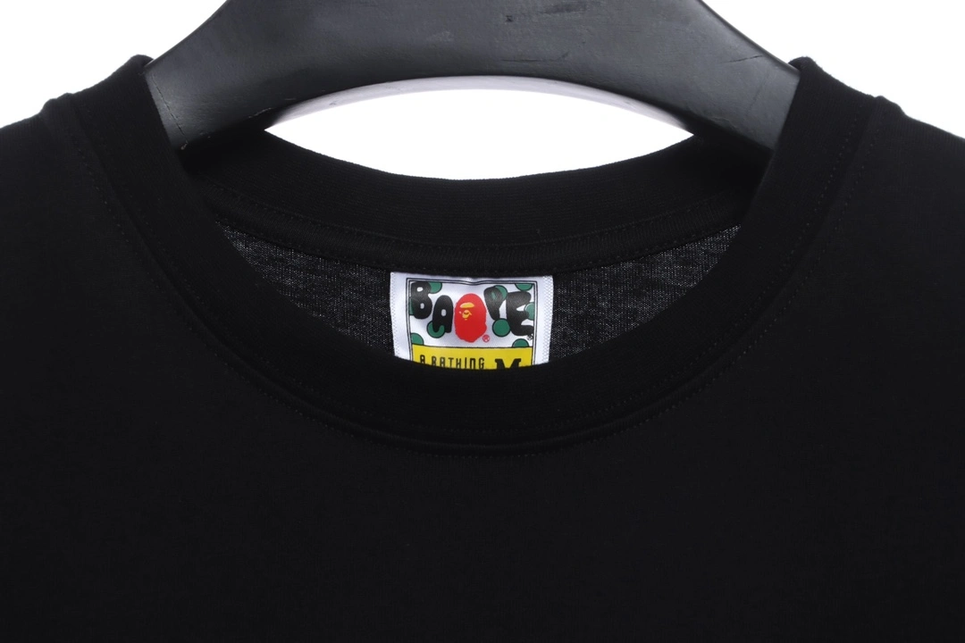 Letter pattern label printing short sleeve