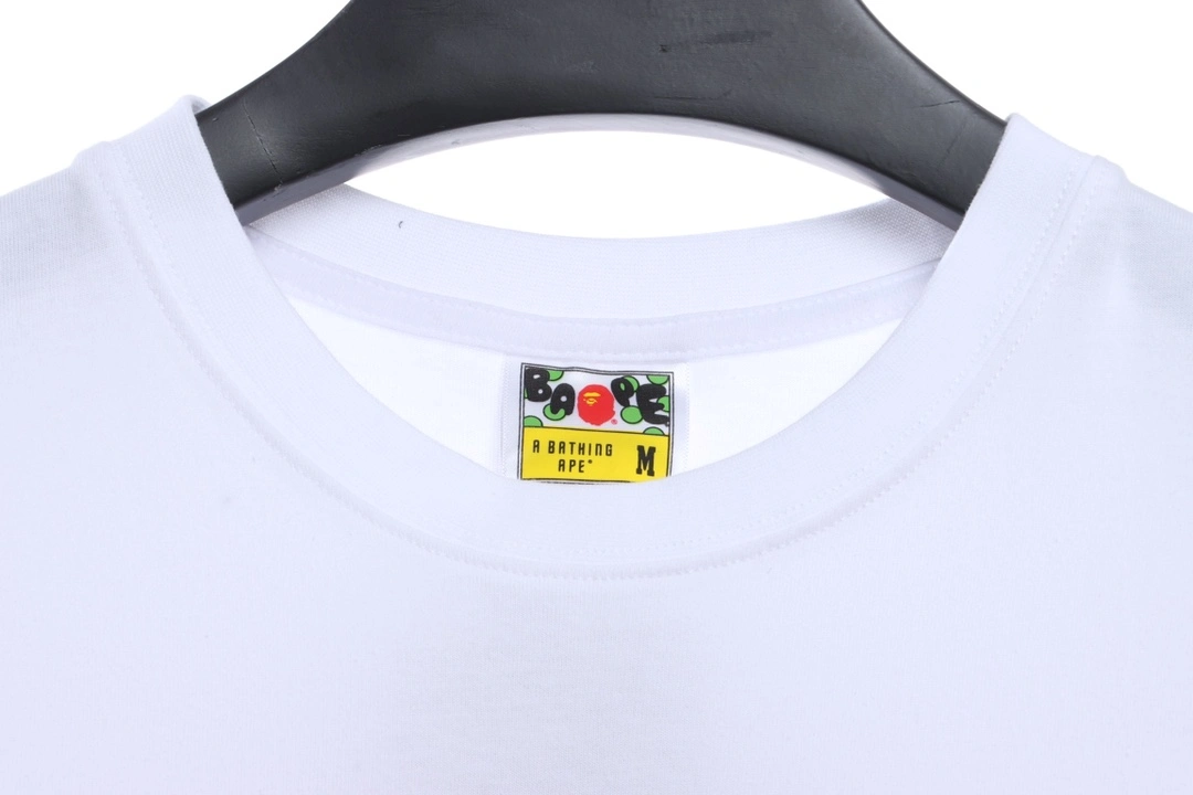 Letter pattern label printing short sleeve