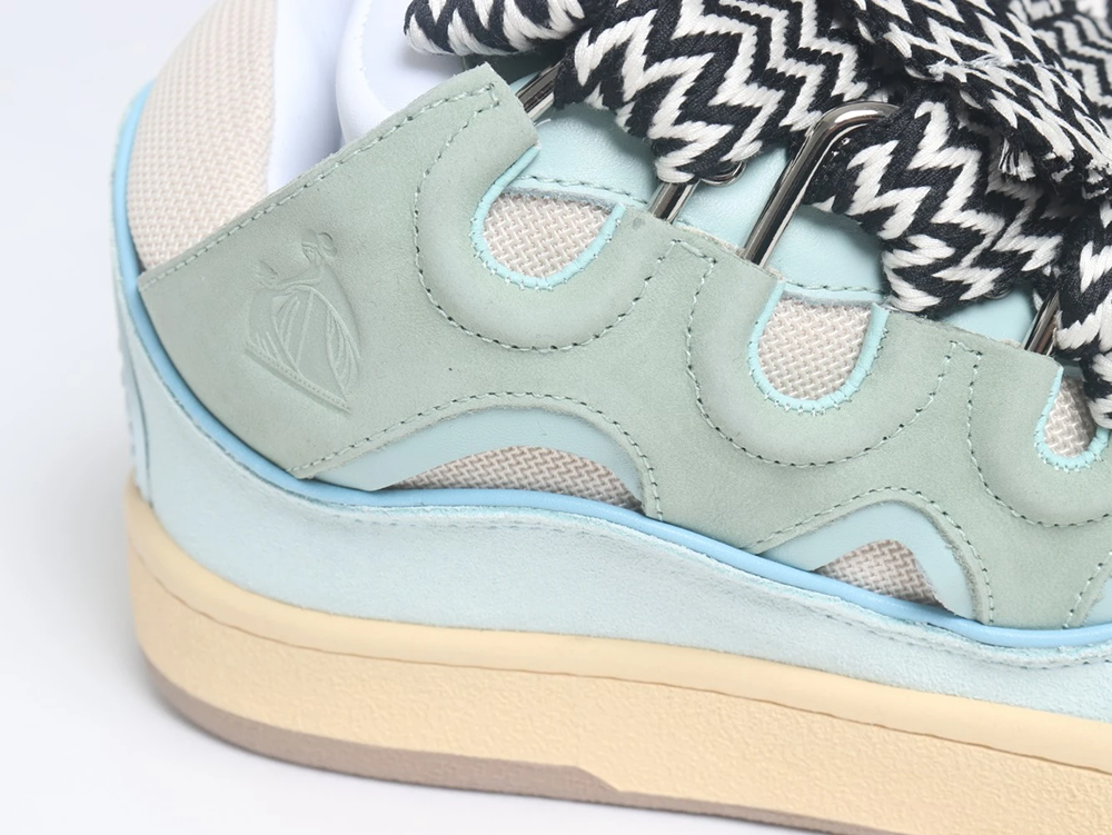 Lanvin Curb Sneaker 'Light Blue' Reps