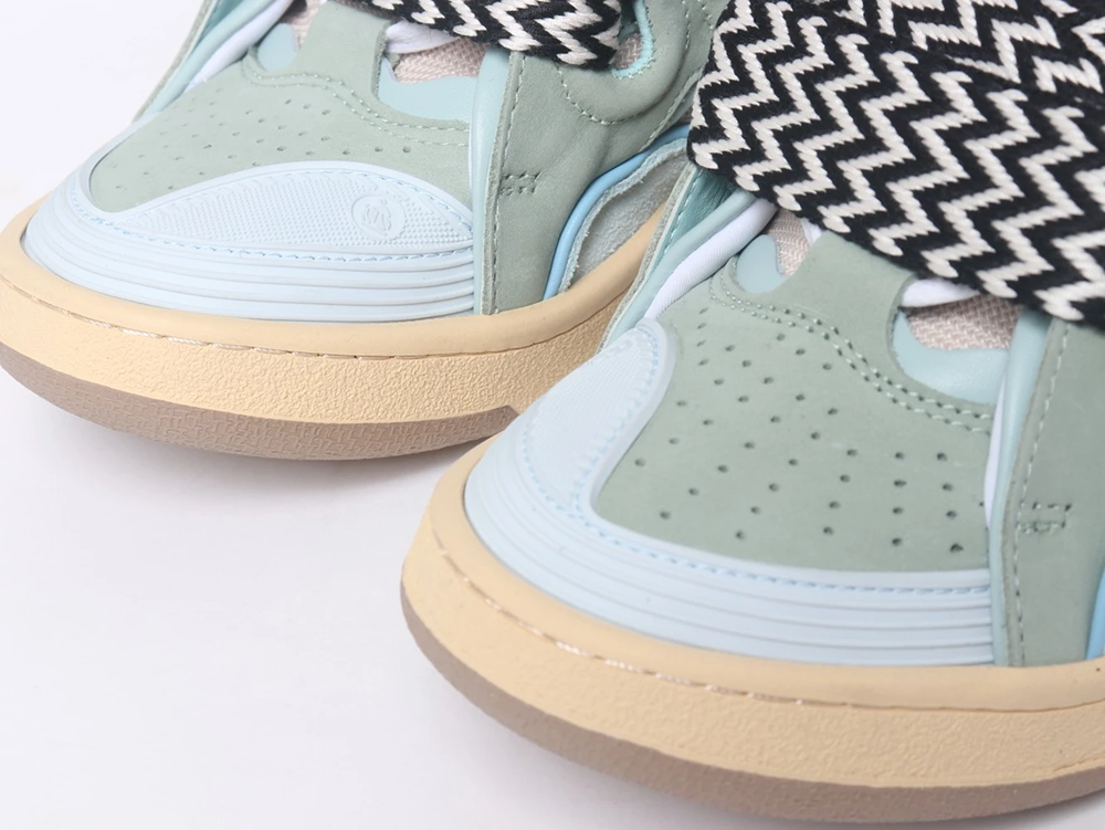 Lanvin Curb Sneaker 'Light Blue' Reps