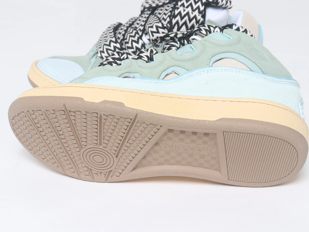 Lanvin Curb Sneaker 'Light Blue' Reps