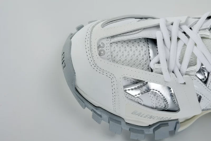 BALENCIAGA Track Sneaker White & Silver