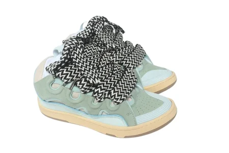 Lanvin Curb Sneaker 'Light Blue' Reps