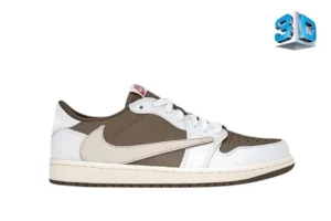 Travis Scott Air Jordan 1 Low "White Brown" Reps