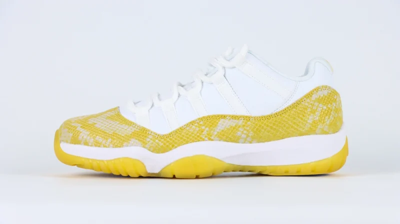 Air Jordan 11 Low 'Yellow Snakeskin' Reps