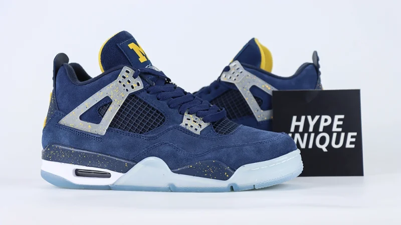 Jordan 4 Retro Michigan (PE) Reps