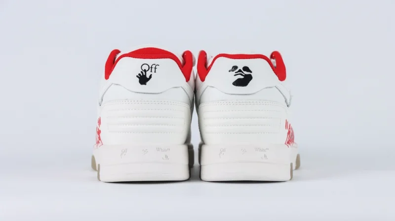 Off-White Out of Office 'For Walking - White Red' Reps