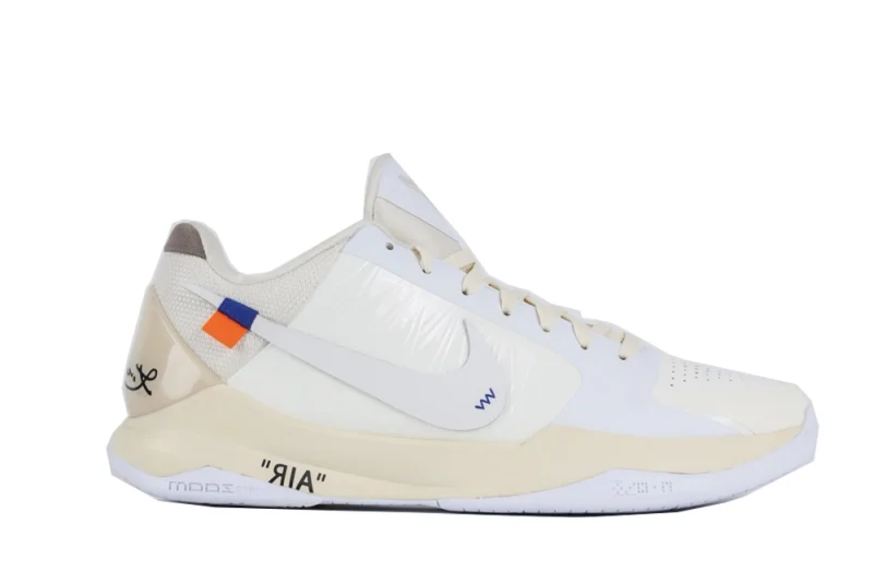 Off-White x Nike ZOOM KOBE 5 "Sail" Reps