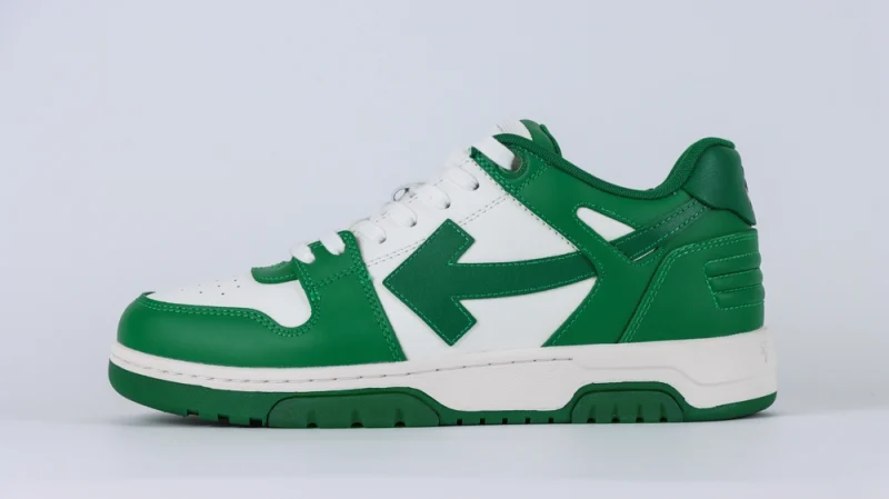 Off-White Out of Office Low 'White Green' Reps