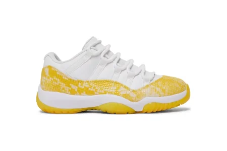 Jordan Reps 11 Low 'Yellow Snakeskin'