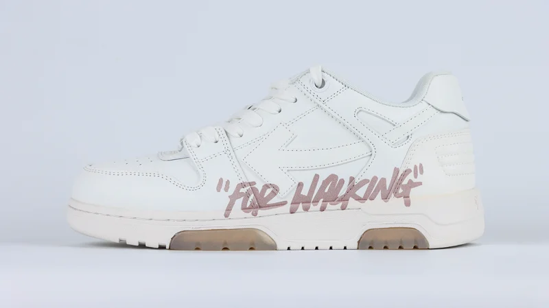 Off-White Wmns Out of Office 'For Walking - White Pink' Rpes