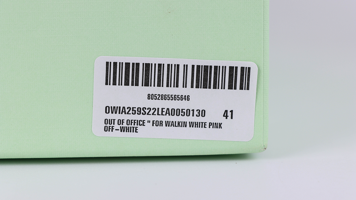 Off-White Wmns Out of Office 'For Walking - White Pink' Rpes